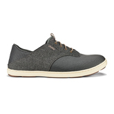 Men Nohea Moku Men's Boat Shoes - Charcoal / Clay| OluKai