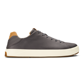 Men Lae‘ahi Lī ‘Ili Men's Leather Sneakers - Stone| OluKai