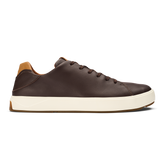 Men Lae‘ahi Lī ‘Ili Men's Leather Sneakers - Dark Java| OluKai