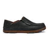 Men Moloā Men's Leather Slip On Shoes - Black / Toffee| OluKai