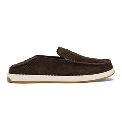 Men Kākaha Nia Men‘s Suede Slip-On Shoes - Dark Wood| OluKai