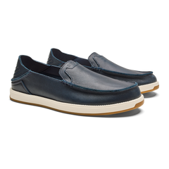 Men Kākaha Nia Men‘s Suede Slip-On Shoes - Mood Indigo| OluKai