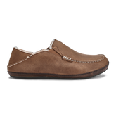 Men Moloā Men's Leather Slippers - Toffee / Dark Wood| OluKai
