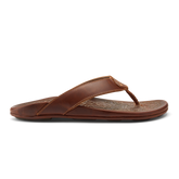 Men Mekila Men's Full-Grain Leather Beach Sandals - Natural| OluKai