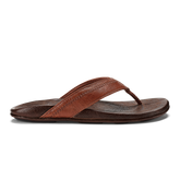 Men Hiapo - Rum / Dark Wood Men’s Leather Beach Sandals| OluKai