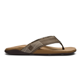 Men Tuahine Men's Waterproof Leather Beach Sandals - Hunter| OluKai