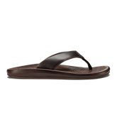 Men ‘Ilikai Men‘s Leather Beach Sandals - Dark Wood| OluKai
