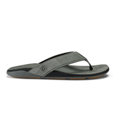 Men Tuahine Men's Waterproof Leather Beach Sandals - Rock| OluKai