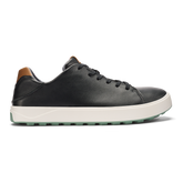 Men Wai‘alae Men’s Waterproof Leather Golf Shoes - Black| OluKai