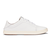 Women Pehuea Lī ‘Ili Women's Leather Sneakers - White| OluKai