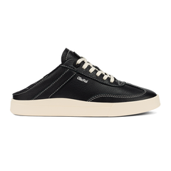 Women Hā‘upu Women’s Leather Sneakers - Onyx| OluKai