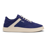 Women Hā‘upu Women’s Leather Sneakers - Navy / Off White| OluKai