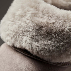Women Ku‘i Women’s Fuzzy Slip-On Slippers - Fog| OluKai