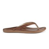 Women Honu Women’s Leather Beach Sandals - Tan| OluKai