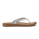 Women ‘Uiki Women’s Everyday Beach Sandals - White Sand / Almond| OluKai