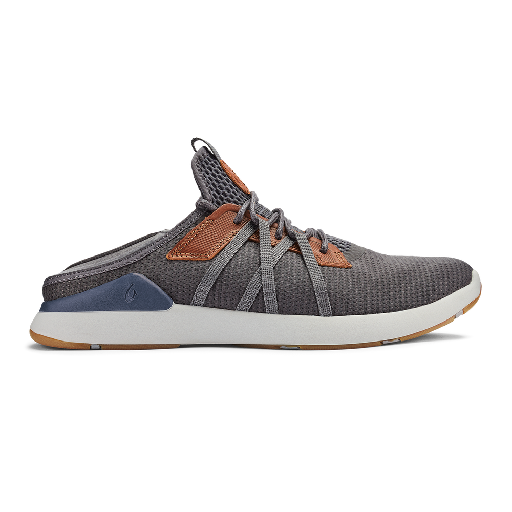 Men Mio Lī Men's Athletic Shoes - Pavement / Vintage Indigo| OluKai
