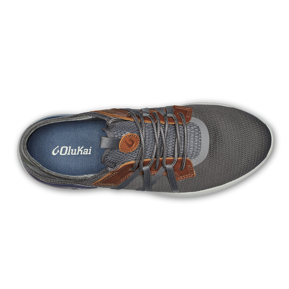 Men Mio Lī Men's Athletic Shoes - Pavement / Vintage Indigo| OluKai