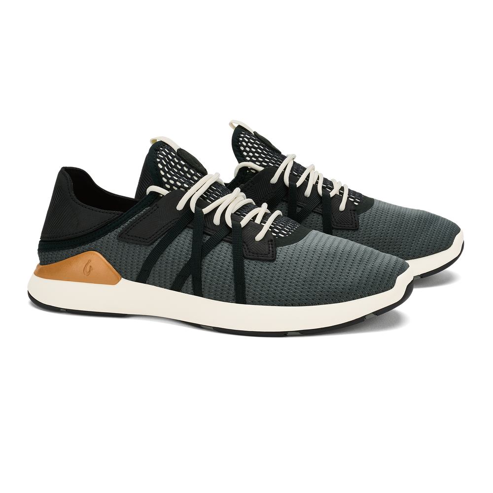 Men Mio Lī Men's Athletic Shoes - Rock / Natural| OluKai