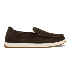 Men Kākaha Nia Men‘s Suede Slip-On Shoes - Dark Wood| OluKai