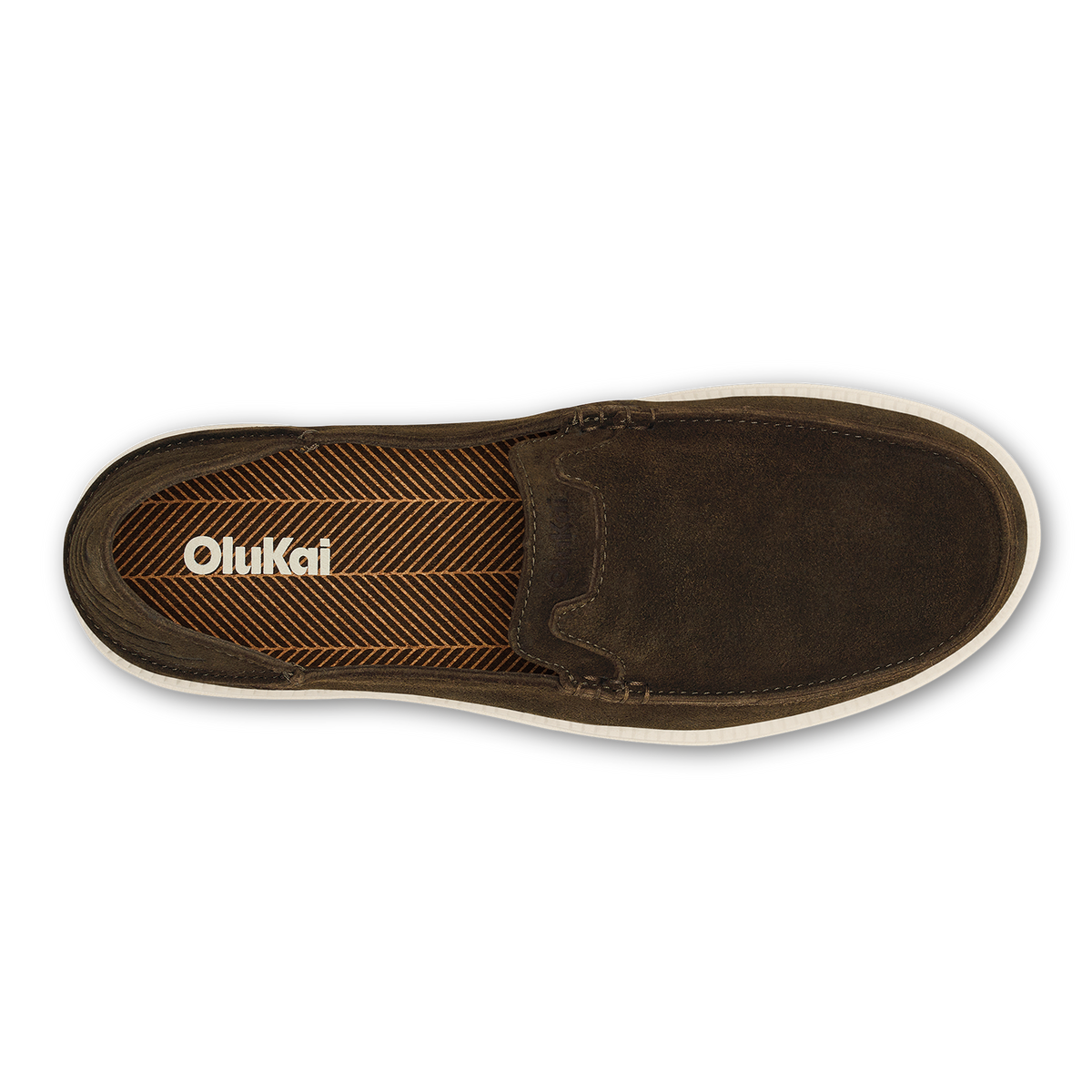 Men Kākaha Nia Men‘s Suede Slip-On Shoes - Dark Wood| OluKai