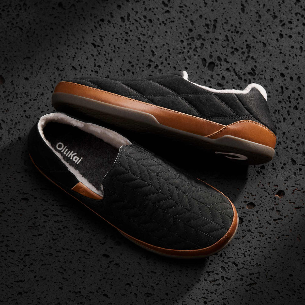 Men Hanohano - Black / Black| OluKai