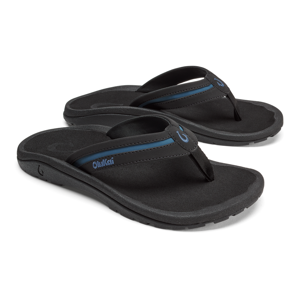 Men ʻOhana Pālua - Black / Slate Blue| OluKai