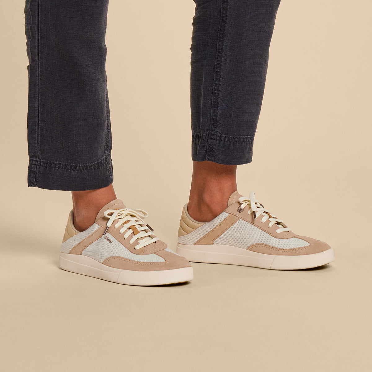 Women Kīlea Women’s Sneaker Shoes - Tan / Tapa| OluKai