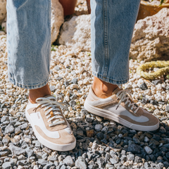 Women Kīlea Women’s Sneaker Shoes - Tan / Tapa| OluKai