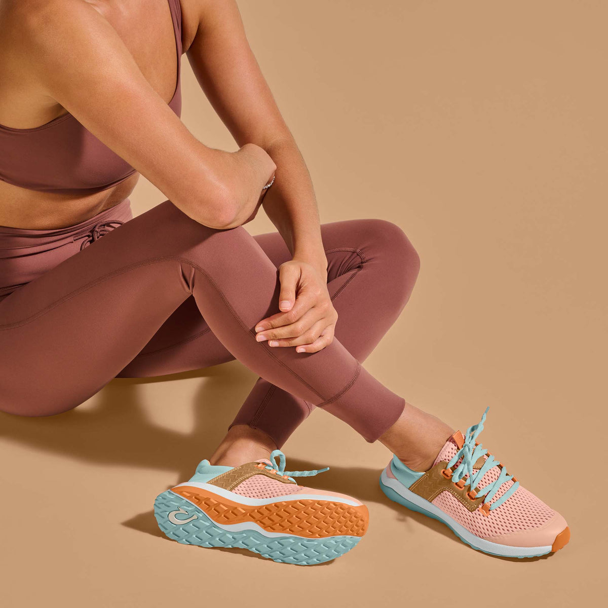 Women Wailuku Women’s Athletic Shoes - Peach / Swell| OluKai