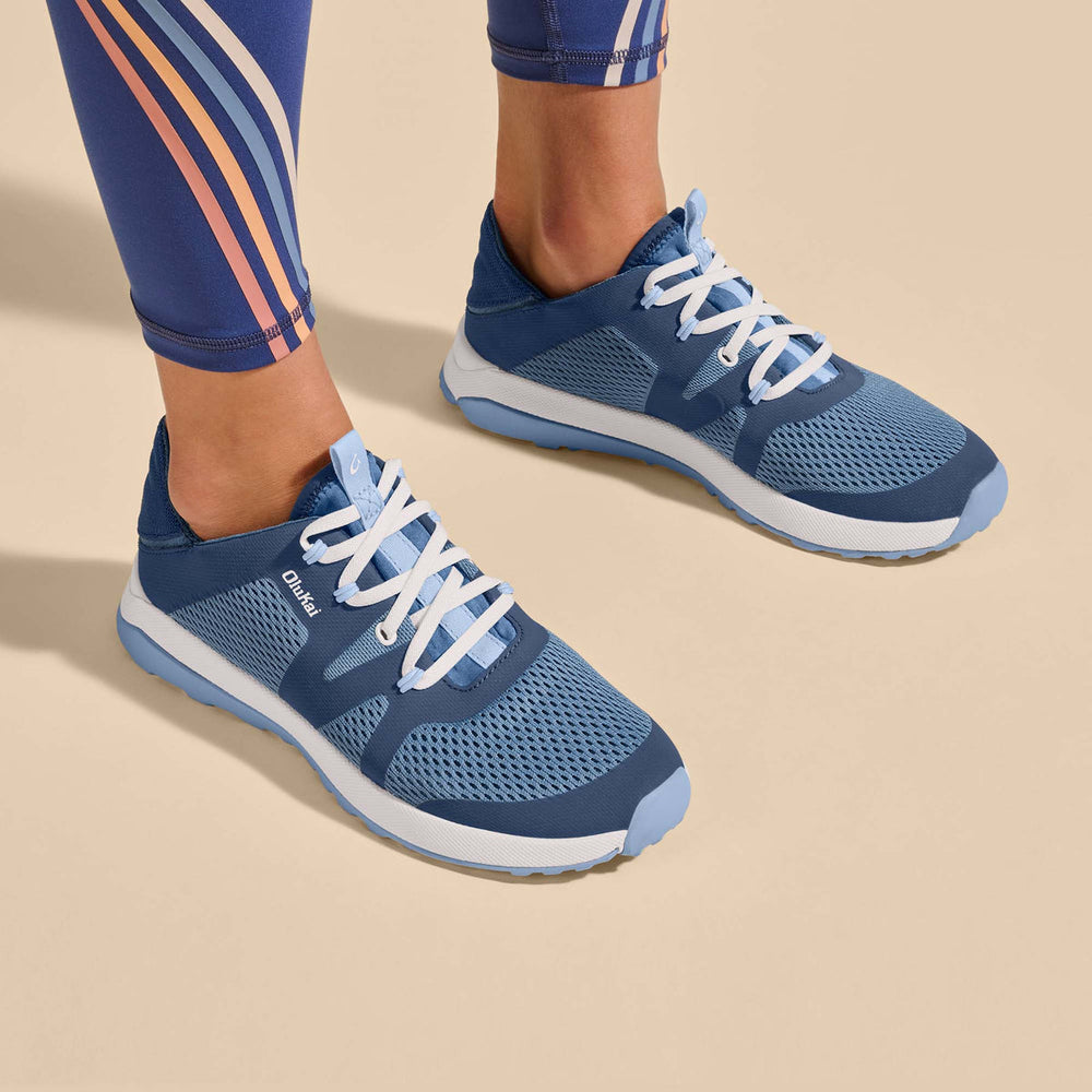 Women Huia Women’s Athleisure Shoes - Vintage Blue / Sea Ice| OluKai