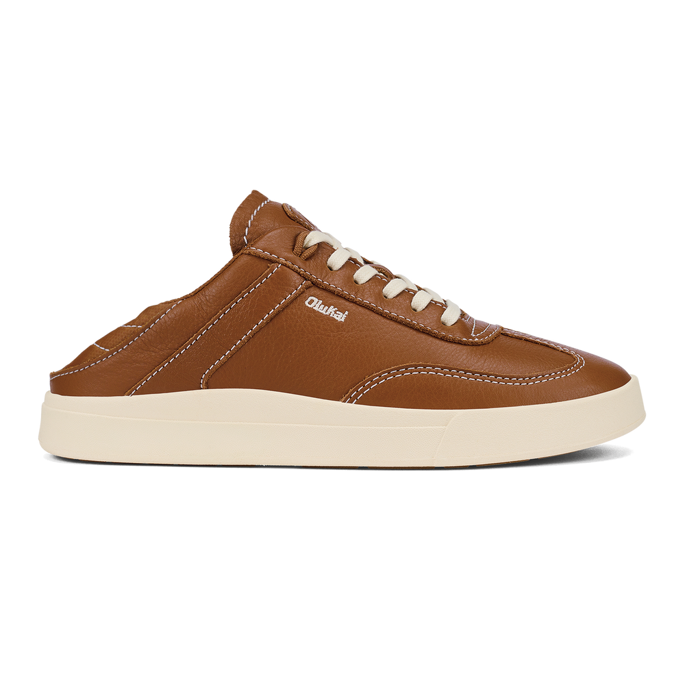 Women Hā‘upu Women’s Leather Sneakers - Fox| OluKai