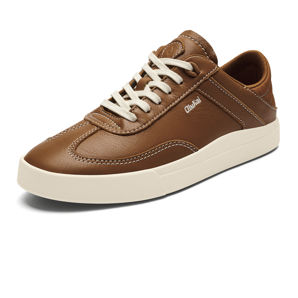 Women Hā‘upu Women’s Leather Sneakers - Fox| OluKai