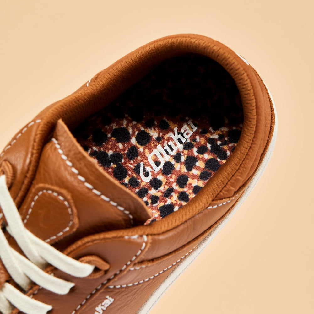 Women Hā‘upu Women’s Leather Sneakers - Fox| OluKai