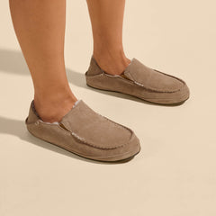 Women Nohea Women's Leather Slippers - Tan| OluKai
