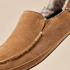 Women Nohea Women's Leather Slippers - Tan| OluKai