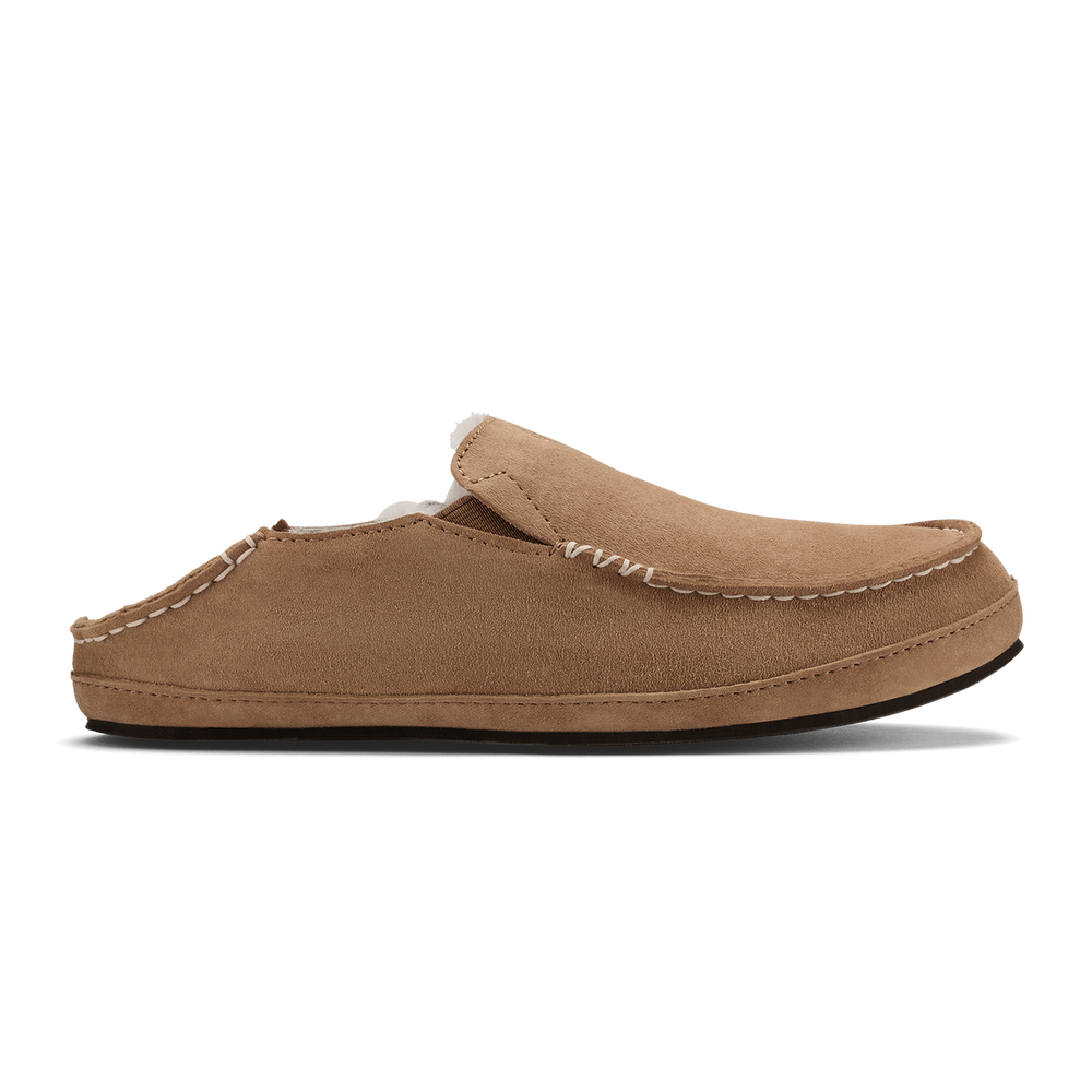 Women Nohea Women's Leather Slippers - Tan| OluKai