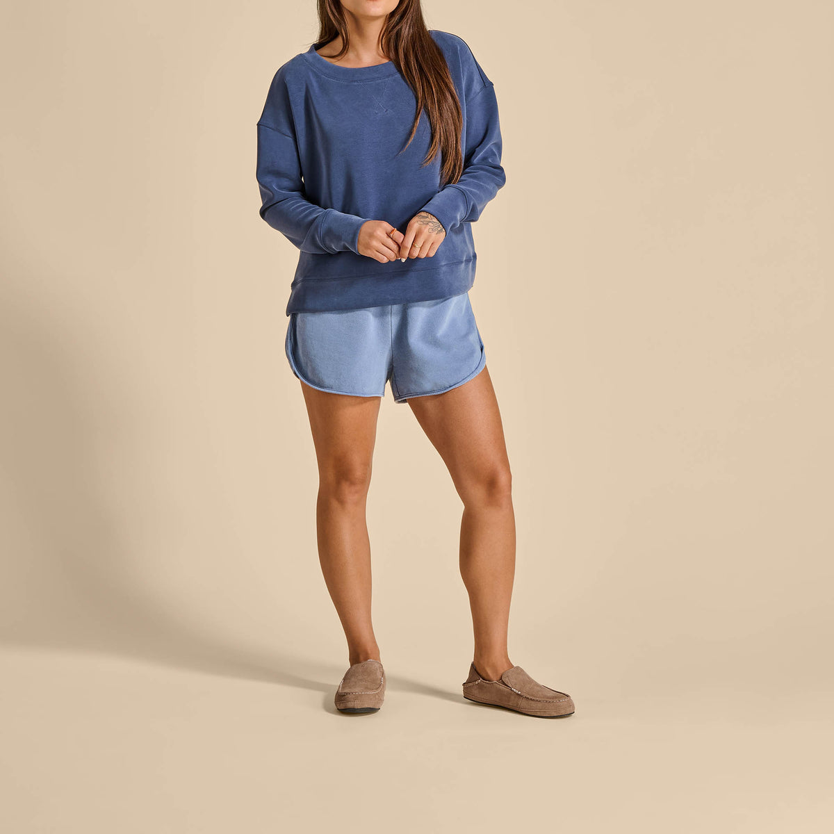 Women Nohea Women's Leather Slippers - Tan| OluKai