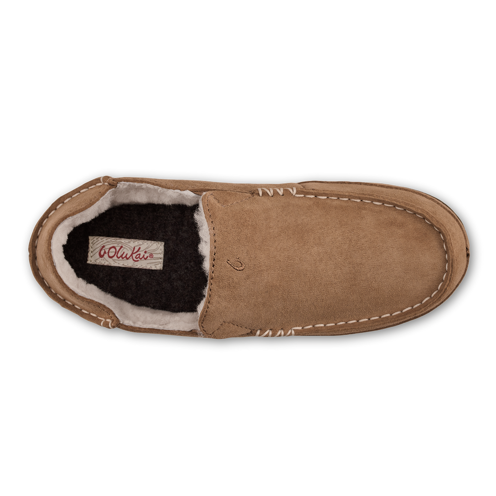 Women Nohea Women's Leather Slippers - Tan| OluKai