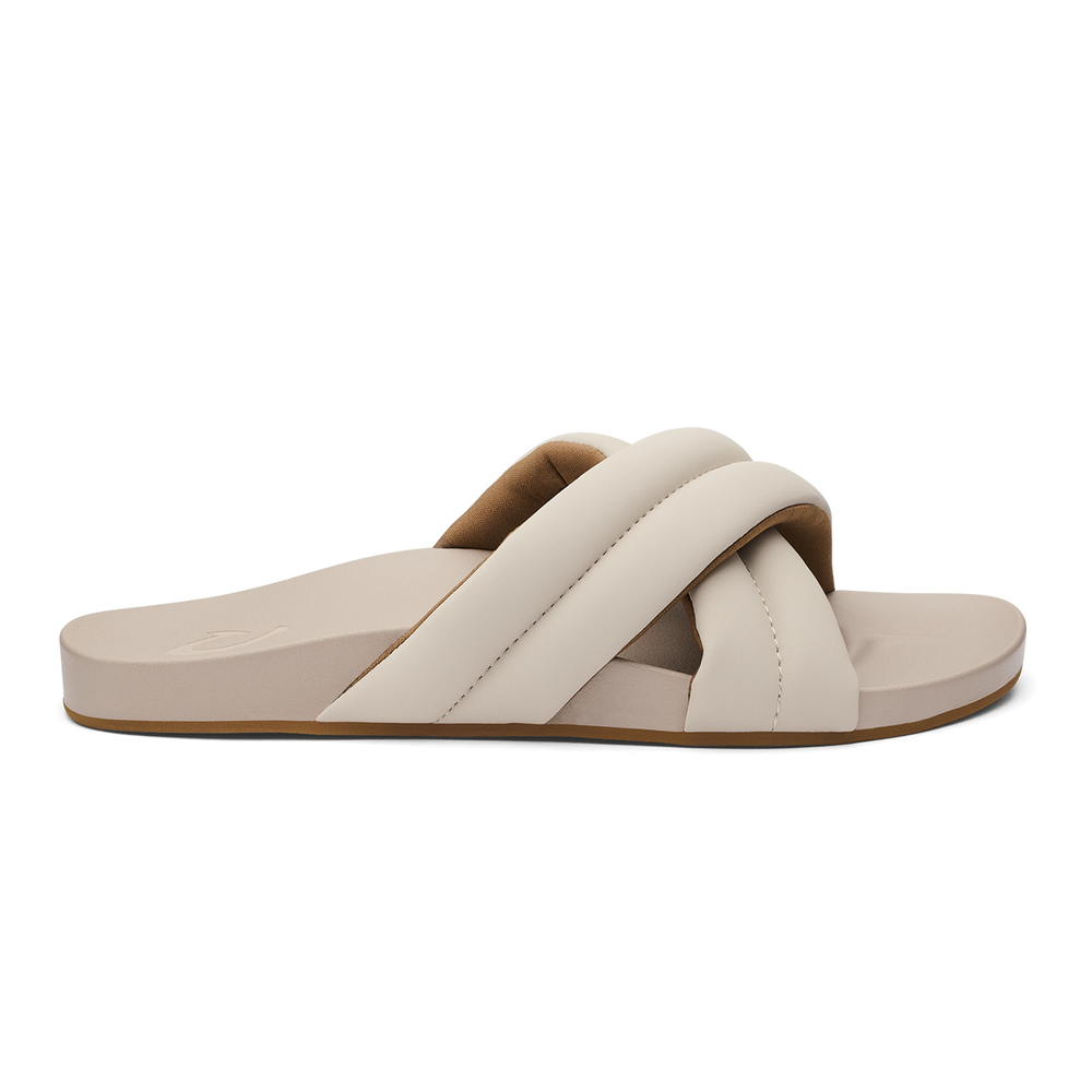 Women Hila Women’s Beach Slide Sandals - Cloudy| OluKai