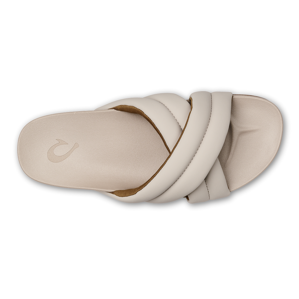 Women Hila Women’s Beach Slide Sandals - Cloudy| OluKai