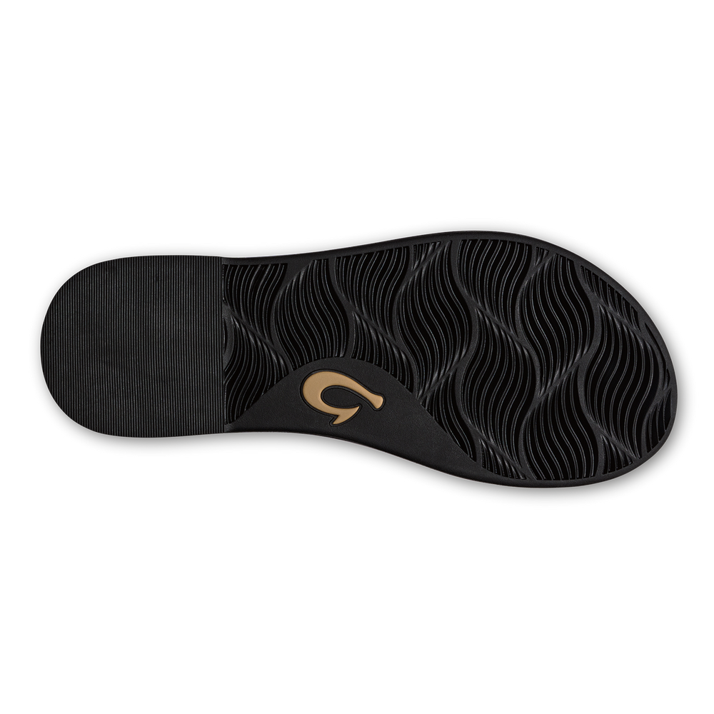 Women La‘i Slide Women’s Slide Beach Sandals - Black| OluKai