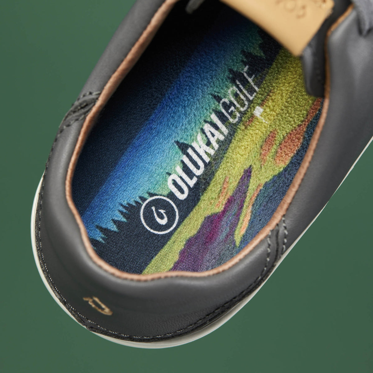 Women Wailea Women’s Waterproof Leather Golf Shoes - Stone| OluKai