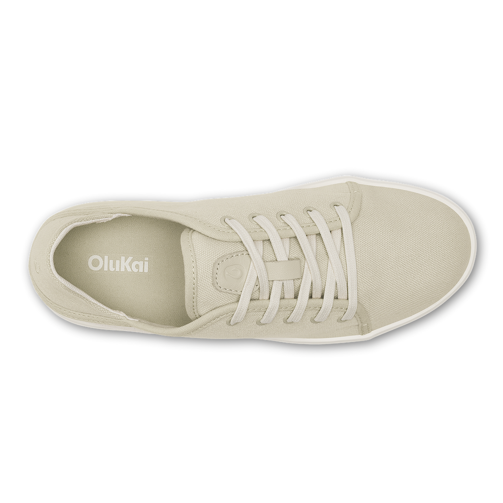 Women OluKai Pehuea Lī Canvas Women's Sneakers - Tapa| OluKai